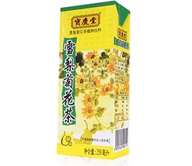 雪梨菊花茶