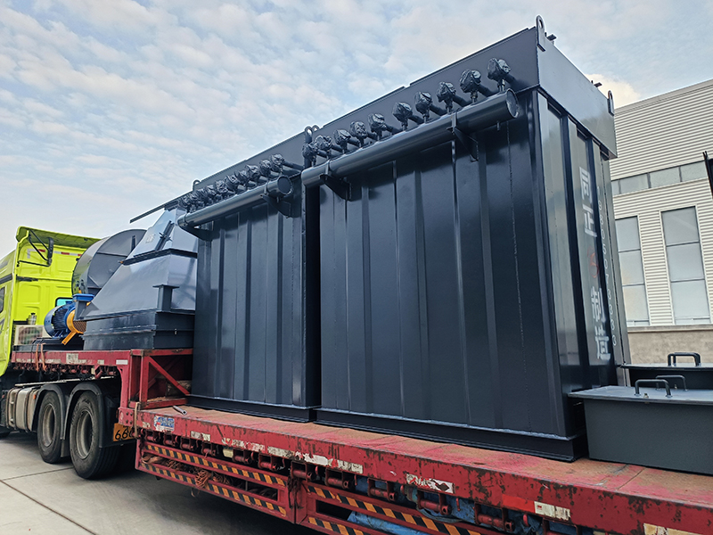 80单机脉冲袋式除尘器   96单机脉冲袋式除尘器   发往南阳